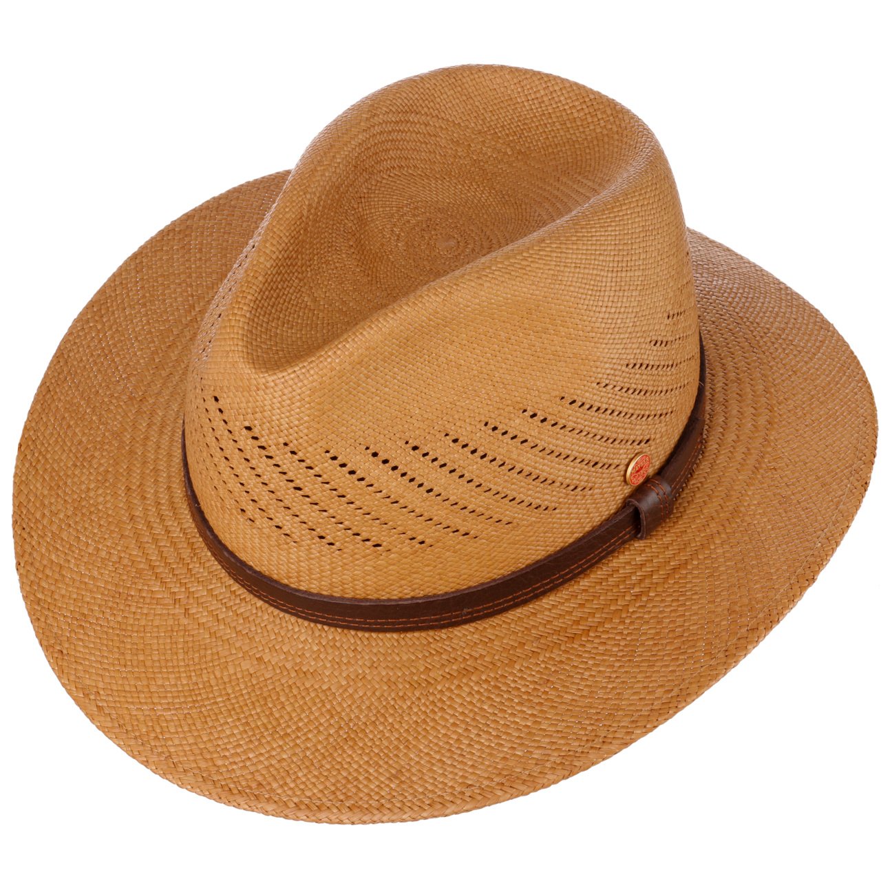 Piero Panama hatt braun 4