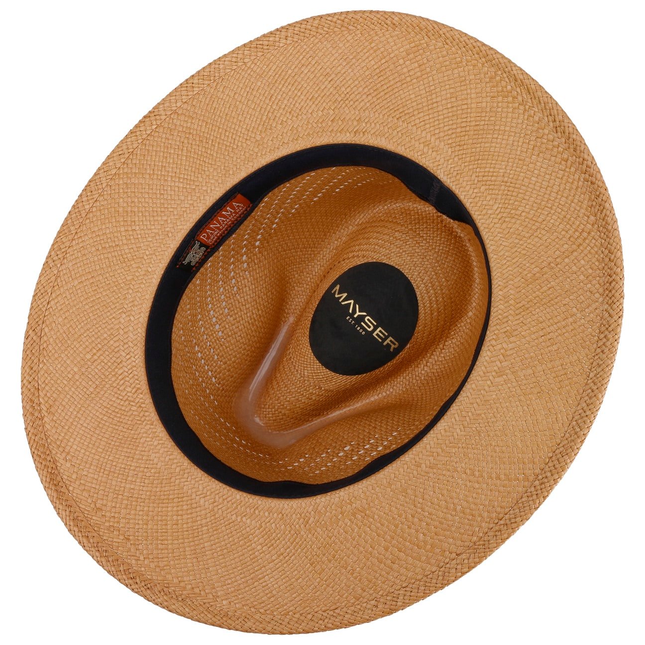 Piero Panama hatt camel 10