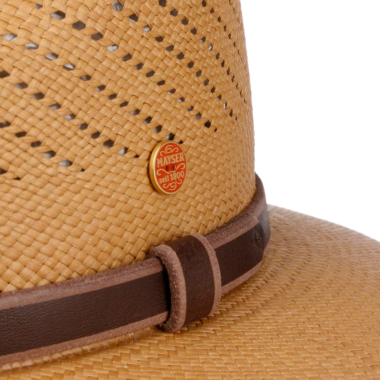 Piero Panama hatt camel 11