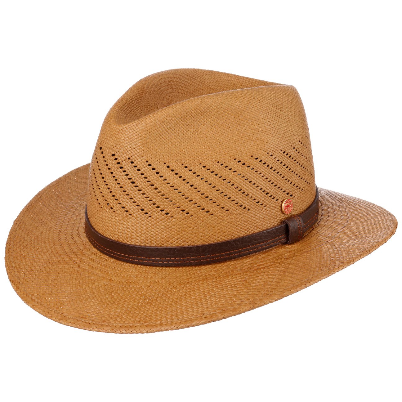 Piero Panama hatt braun 3