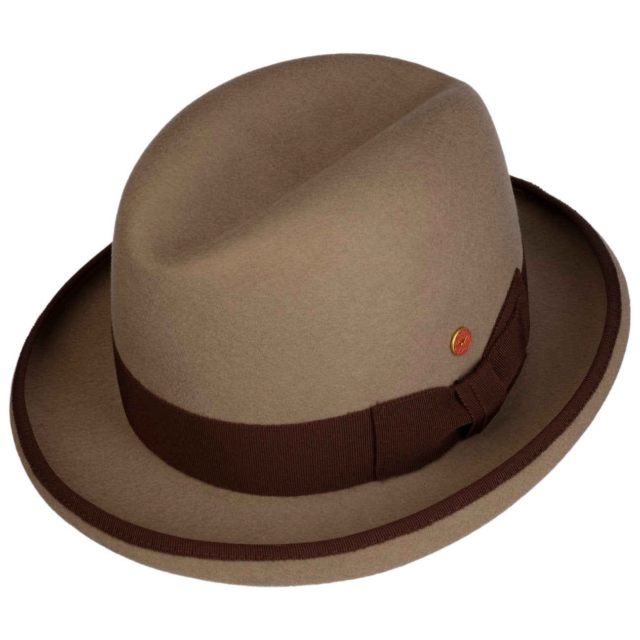 Homburg Felt Hat beige 3