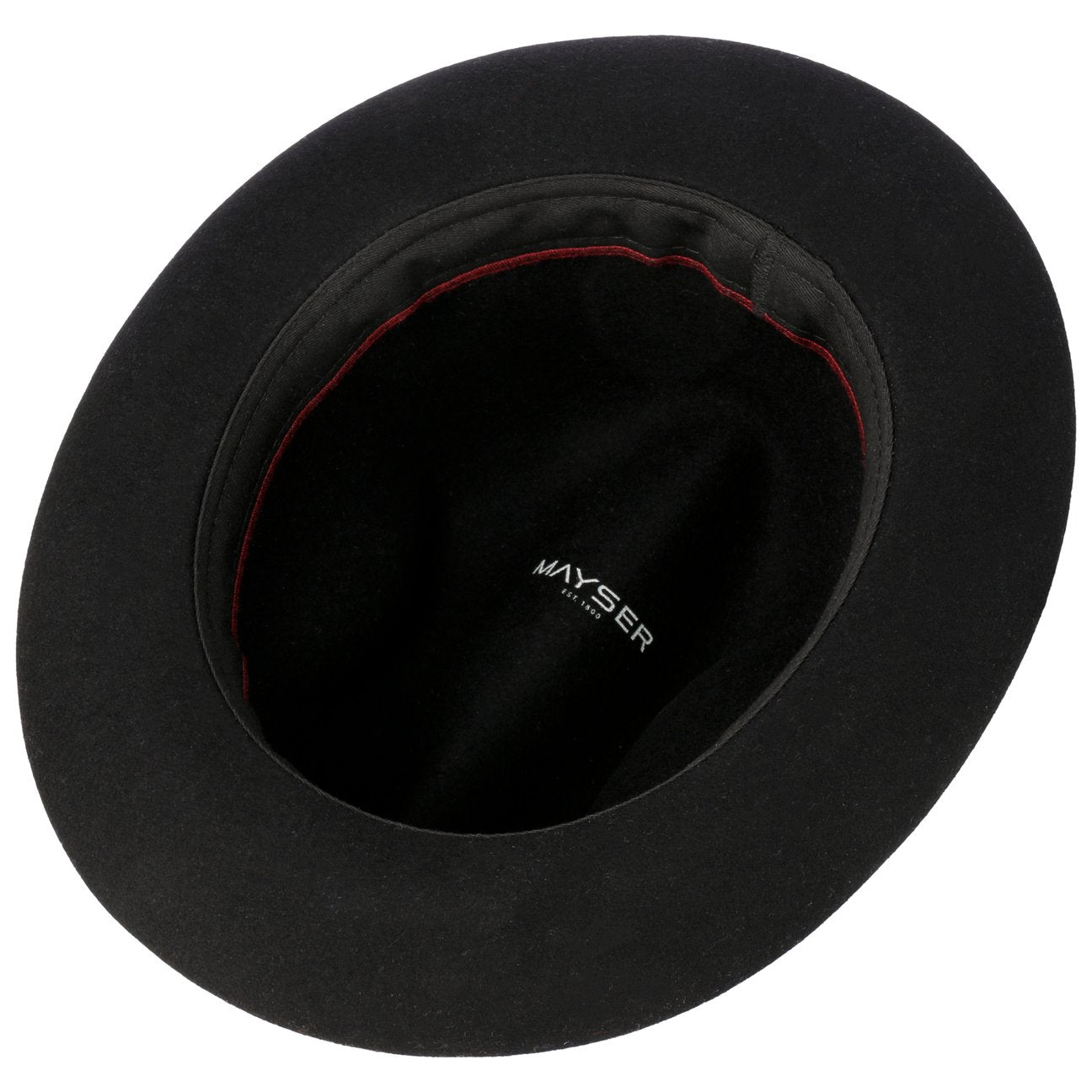 Homburg Felt Hat dunkelblau 8