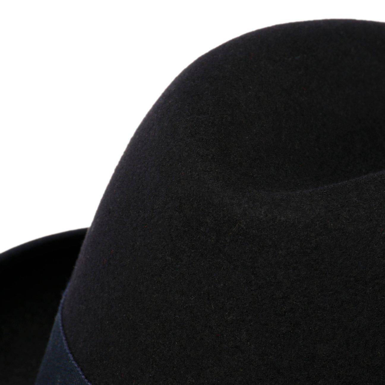 Homburg Felt Hat dunkelblau 10
