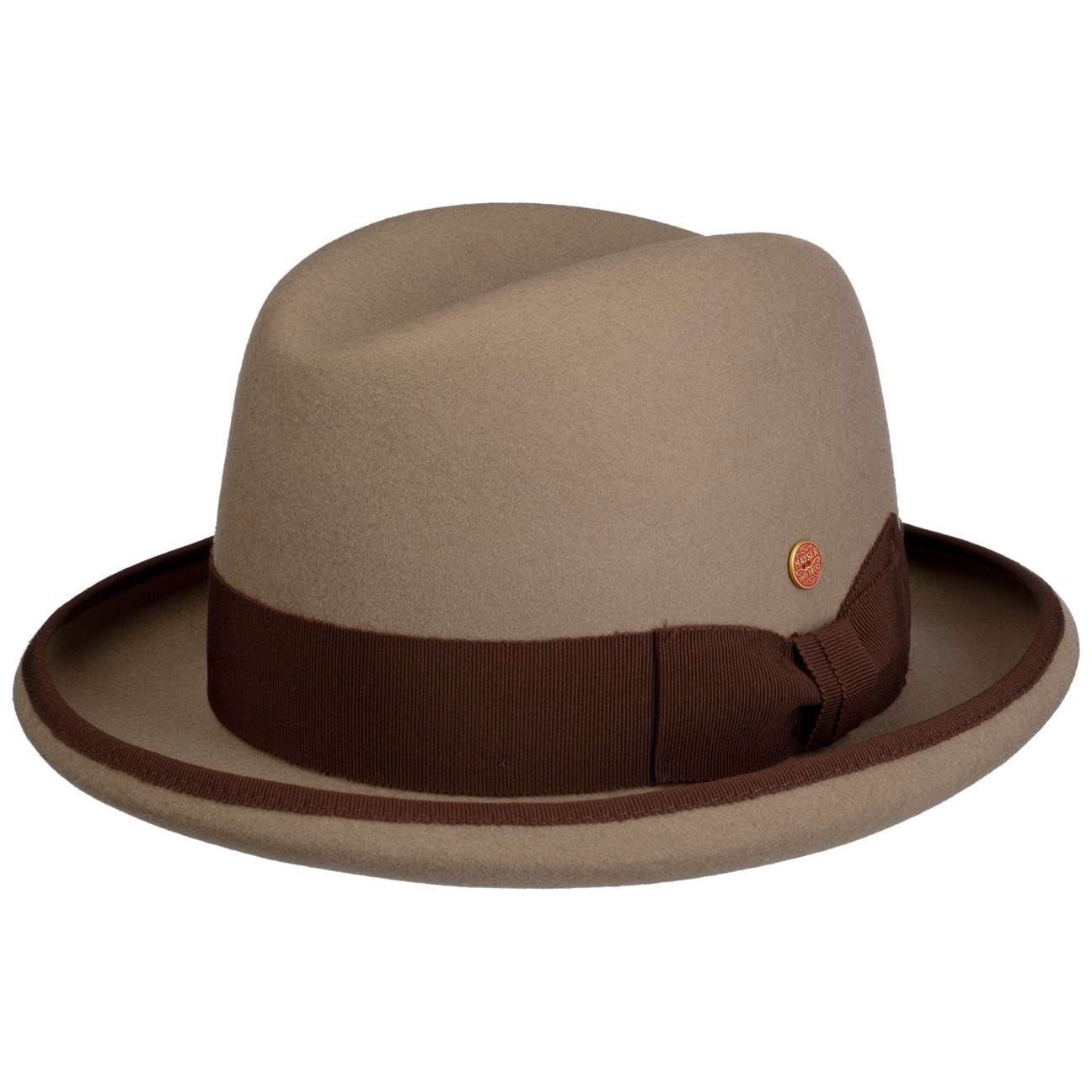 Homburg Felt Hat beige 2