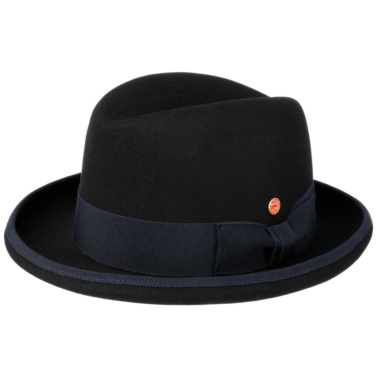 Homburg Felt Hat dunkelblau 6