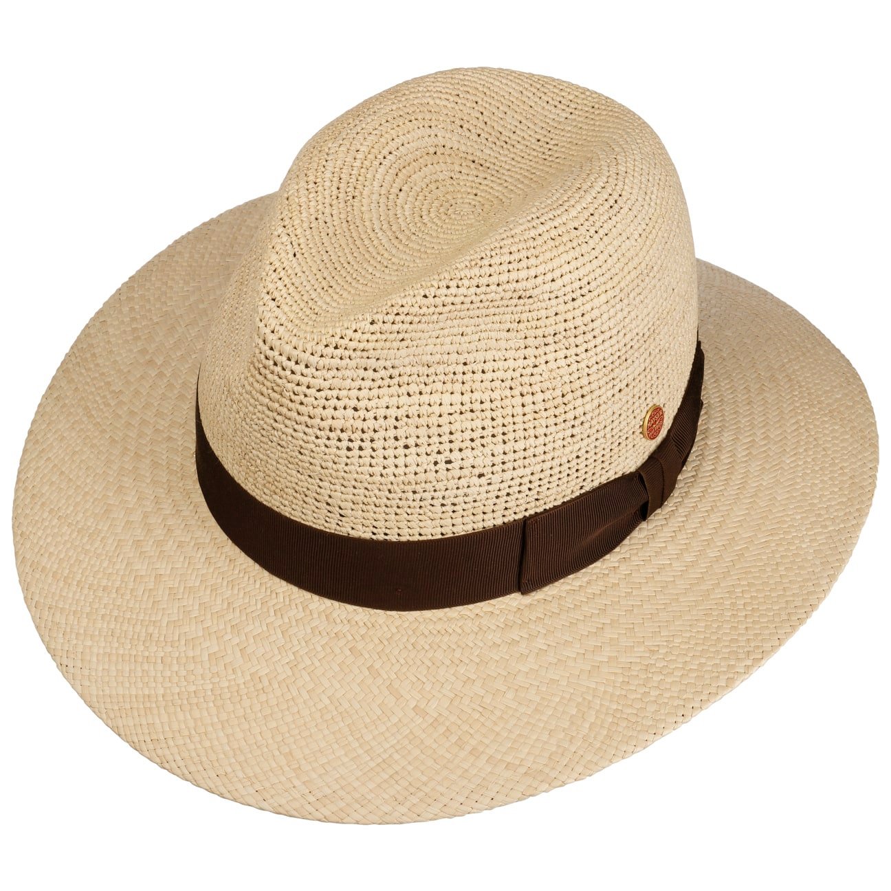 Ricardo Crochet Panamahut natur-braun 8