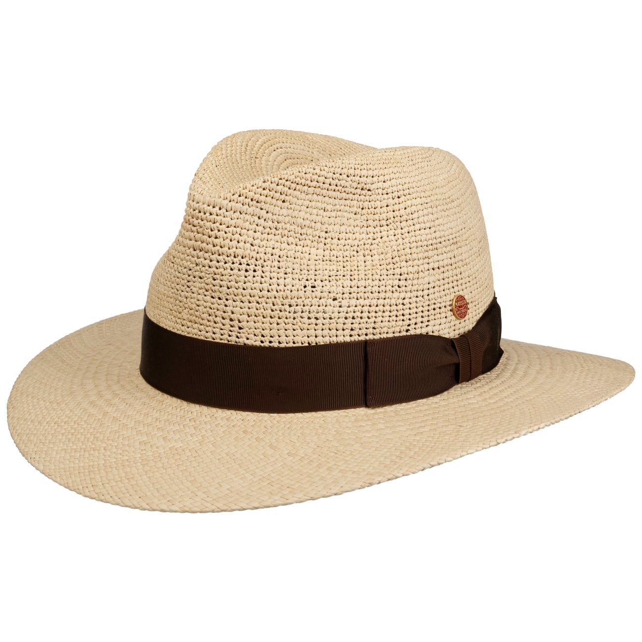 Ricardo Crochet Panamahut natur-braun 7