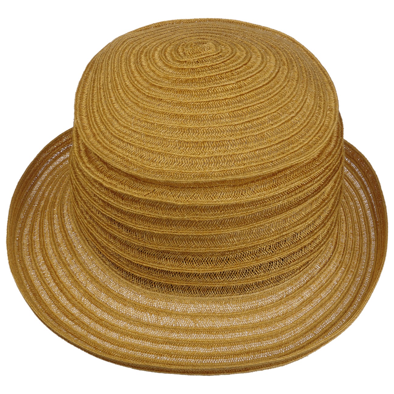 Belma veckad mössa senf 75