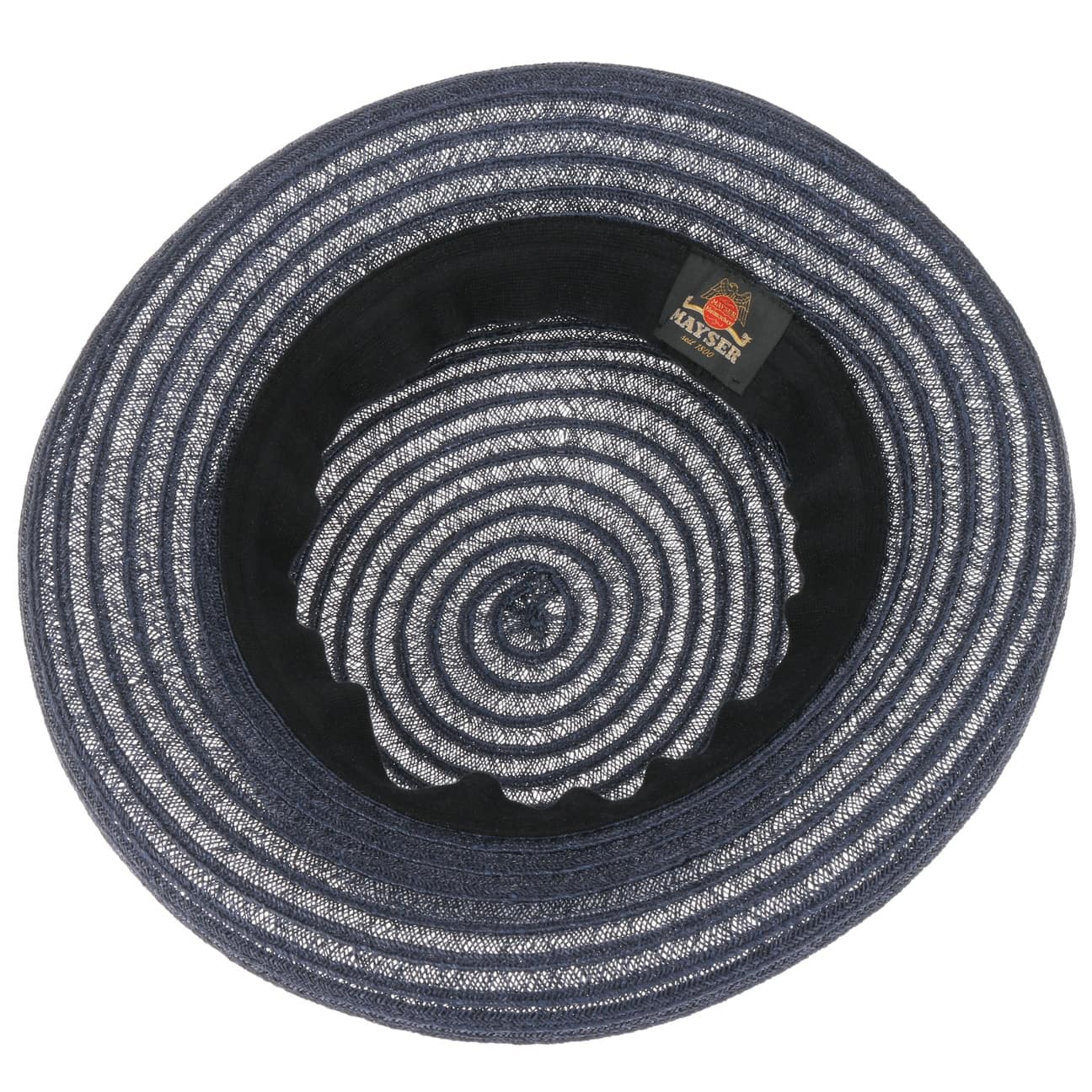 Belma veckad mössa dunkelblau 25