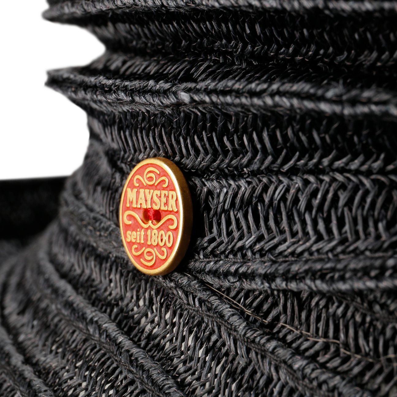 Belma veckad mössa schwarz 72