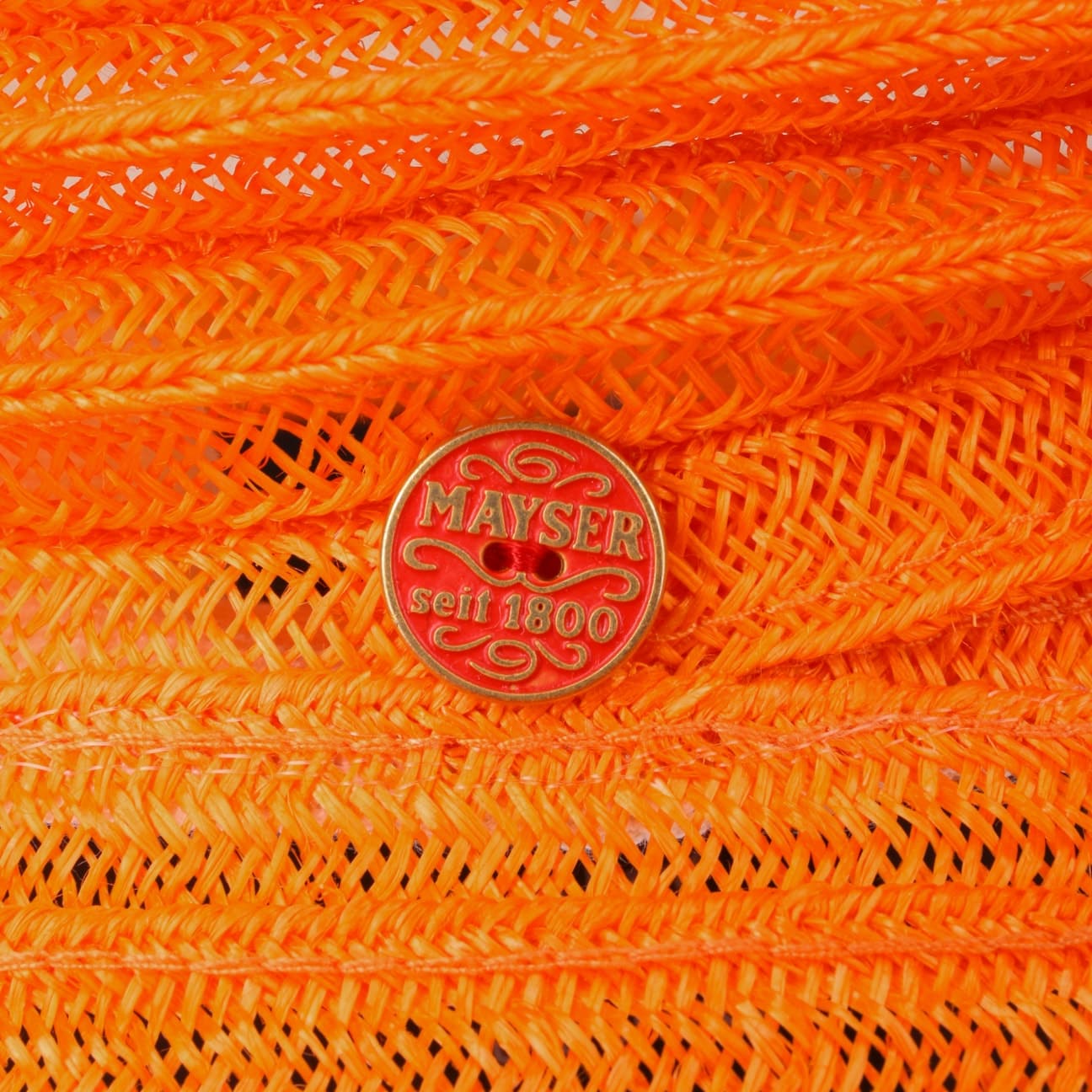 Belma veckad mössa orange 51