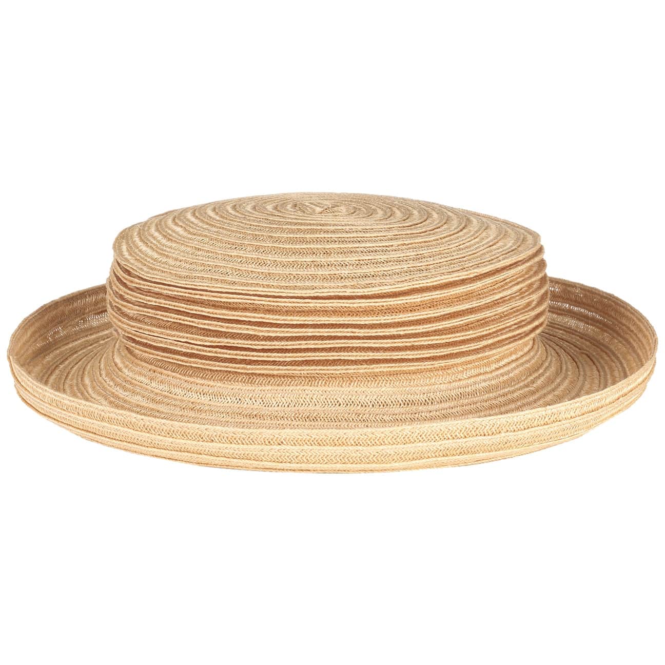 Belma veckad mössa natur 46