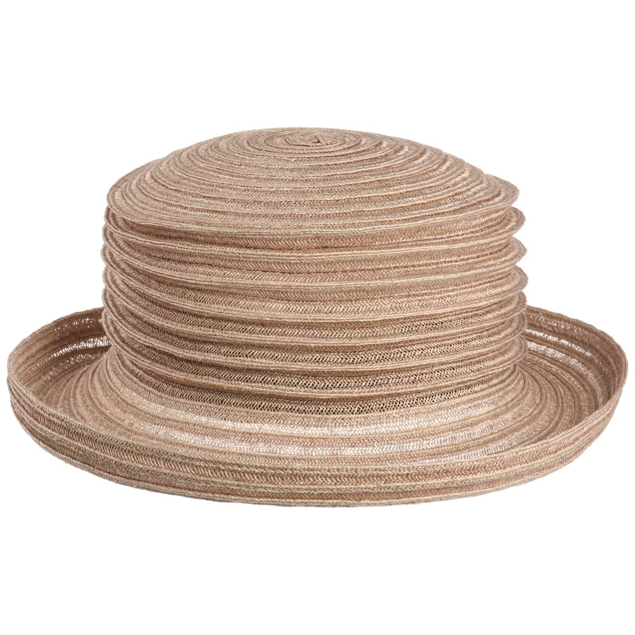 Belma veckad mössa beige 1