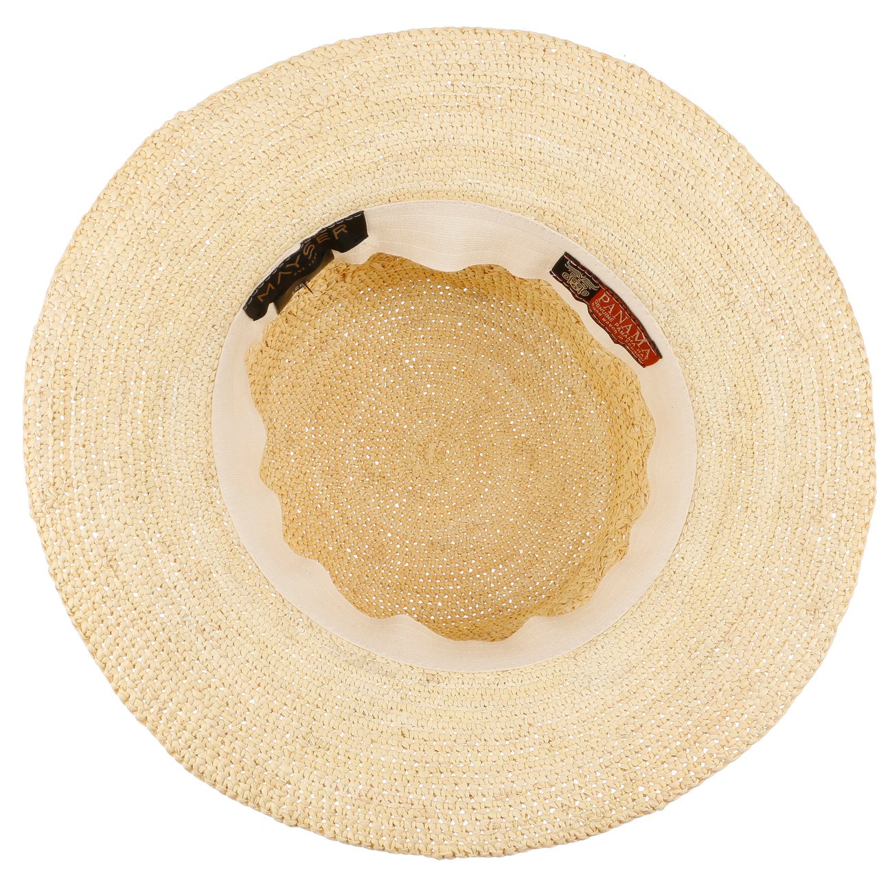 Chapeau cloche Panama au crochet Moriah natur 9