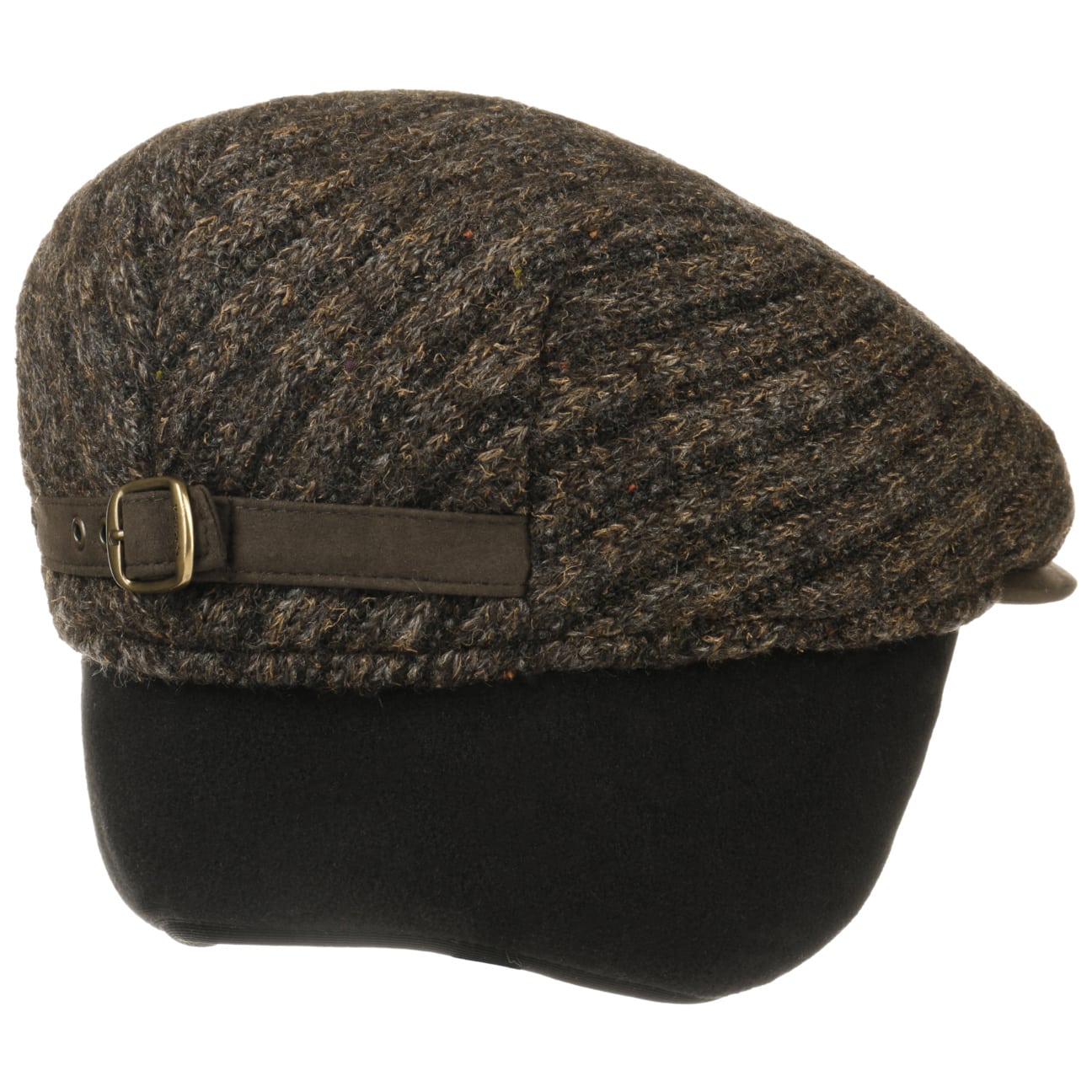 Matteo Earflaps Flatcap braun 12