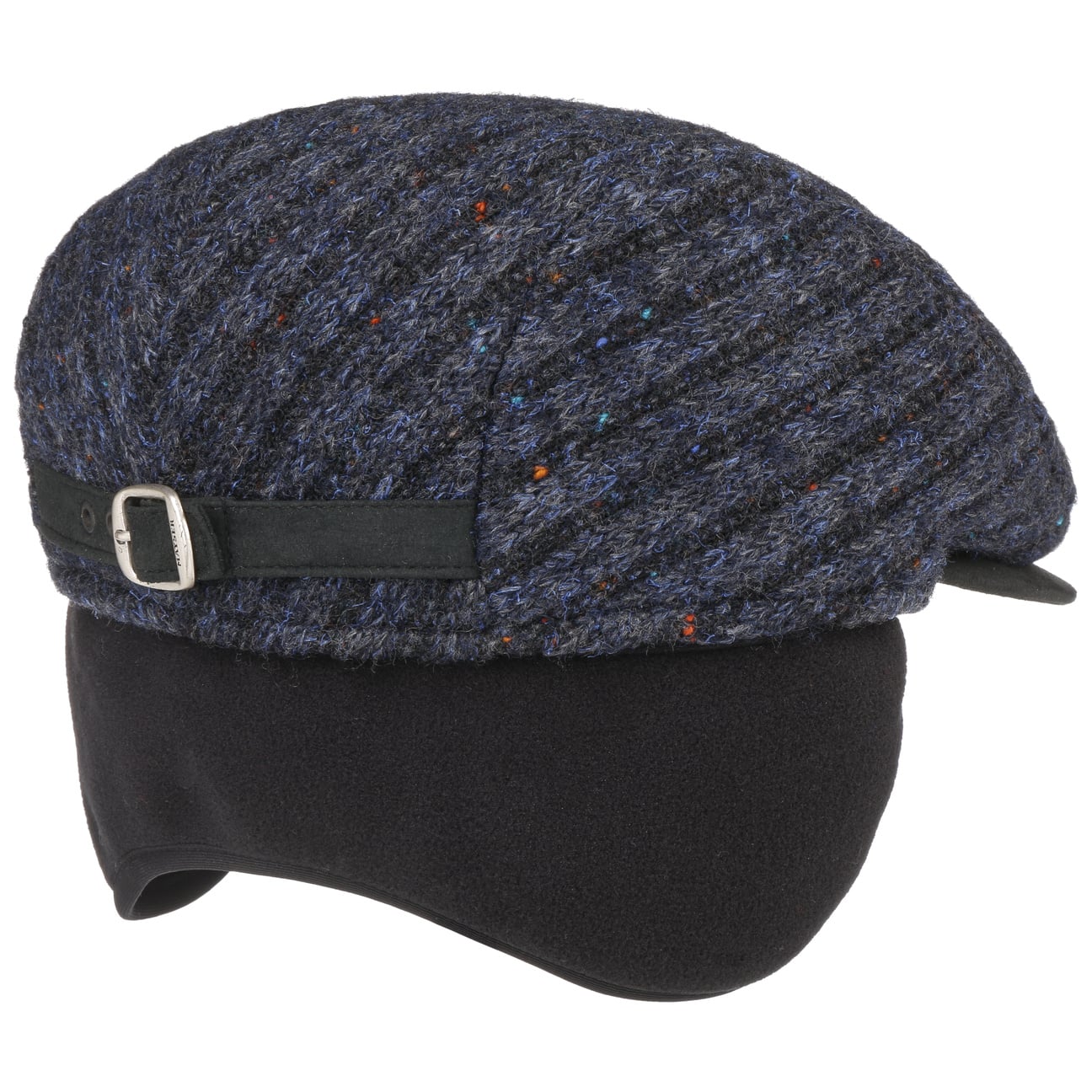 Matteo Earflaps Flatcap blau 5