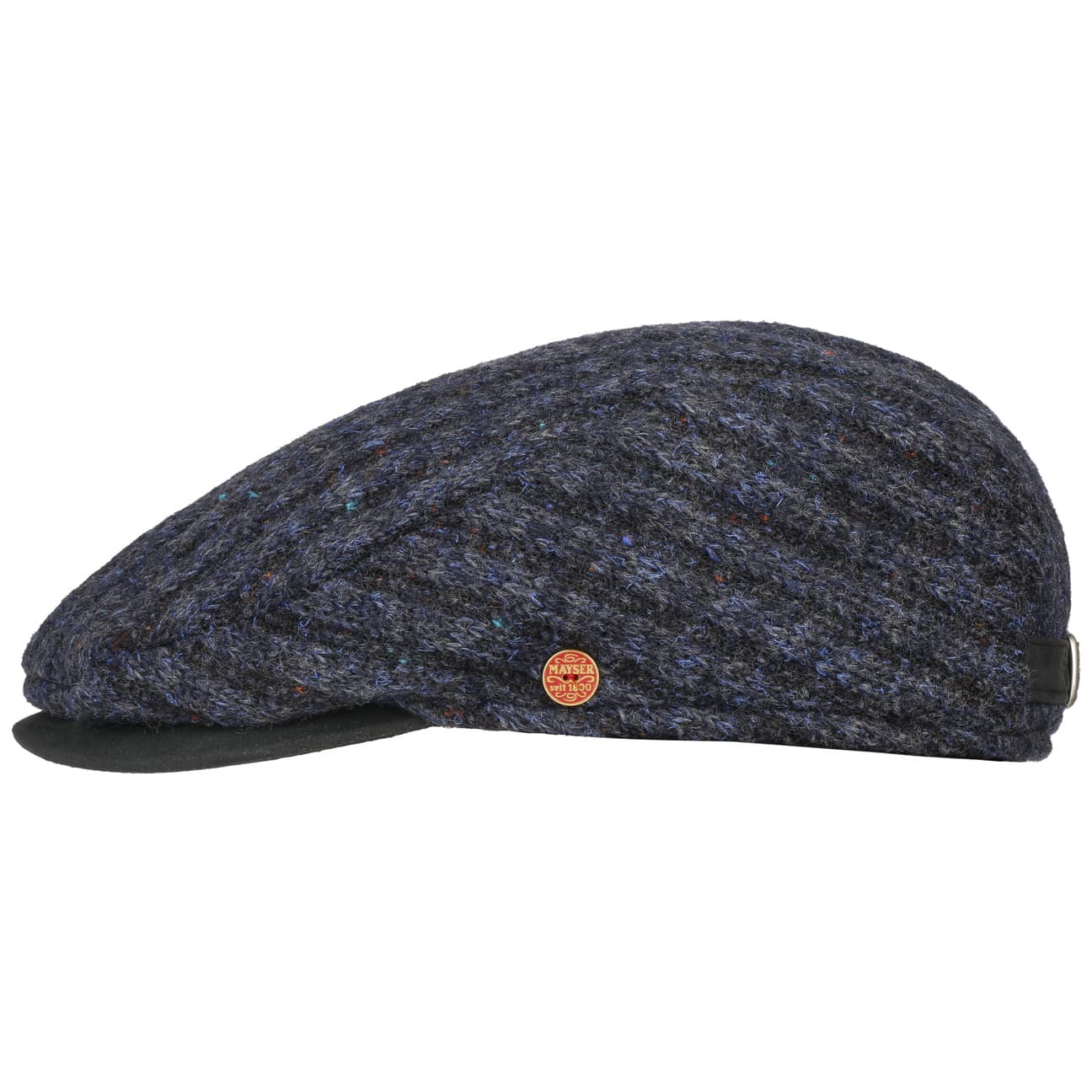 Matteo Earflaps Flatcap blau 8