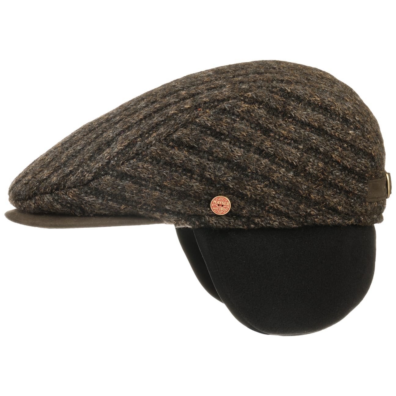 Matteo Earflaps Flatcap braun 9