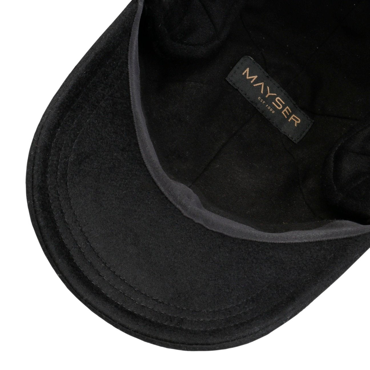 Lars Earflaps Cashmere Cap schwarz 14