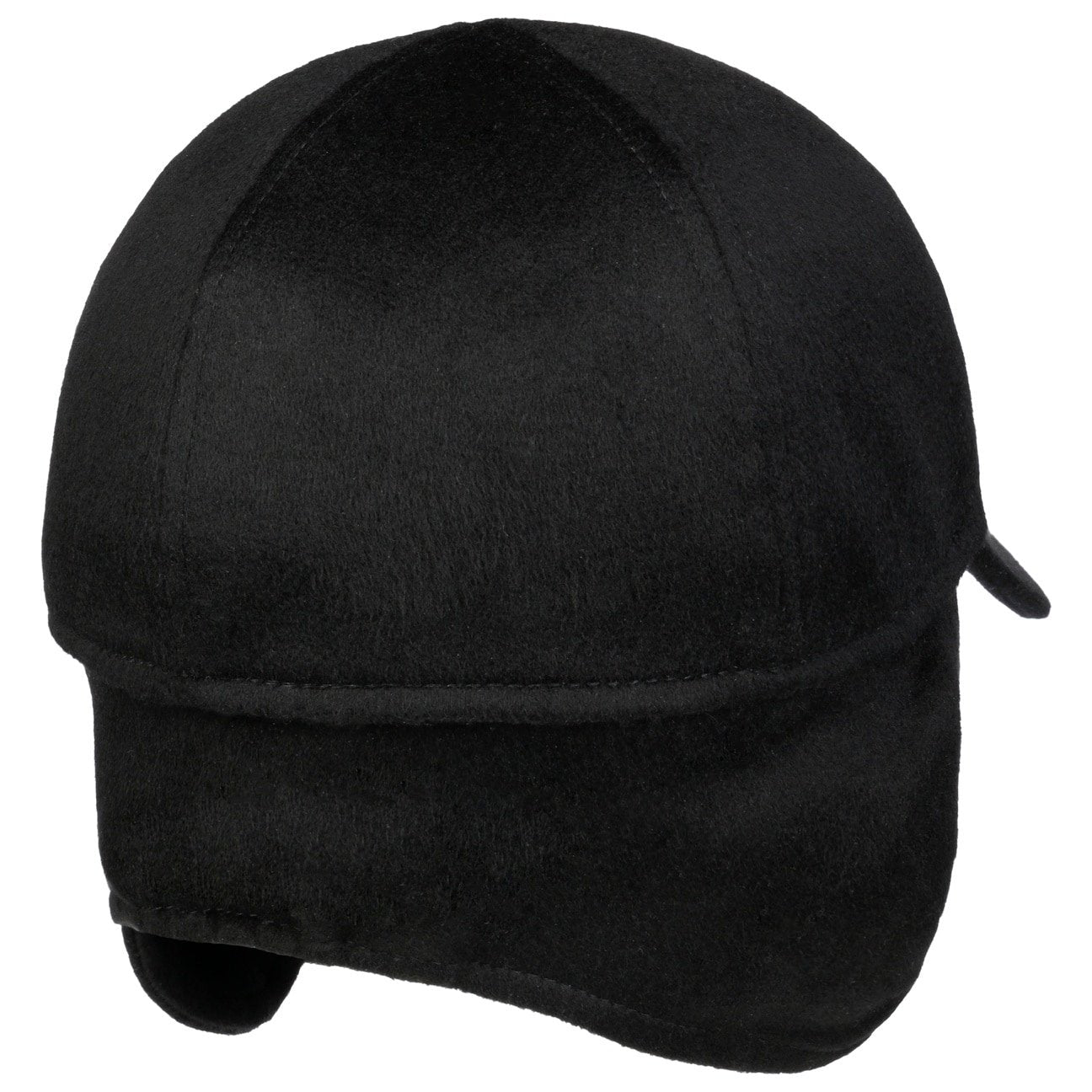 Lars Earflaps Cashmere Cap schwarz 15