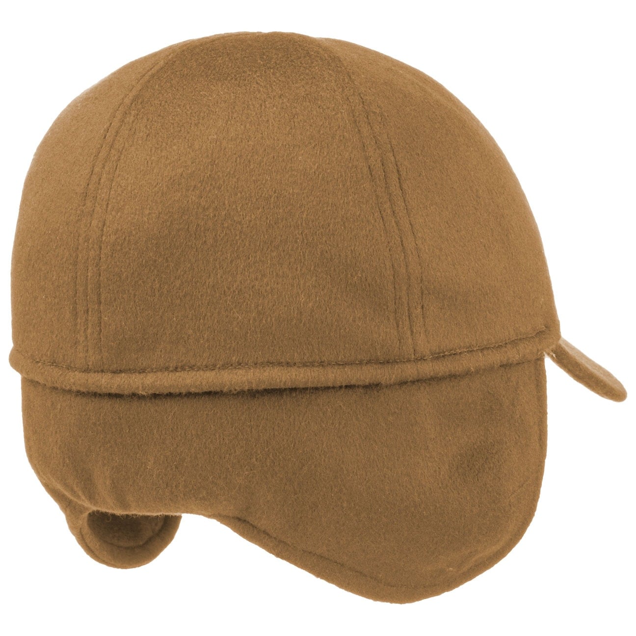 Lars Earflaps Cashmere Cap camel 10