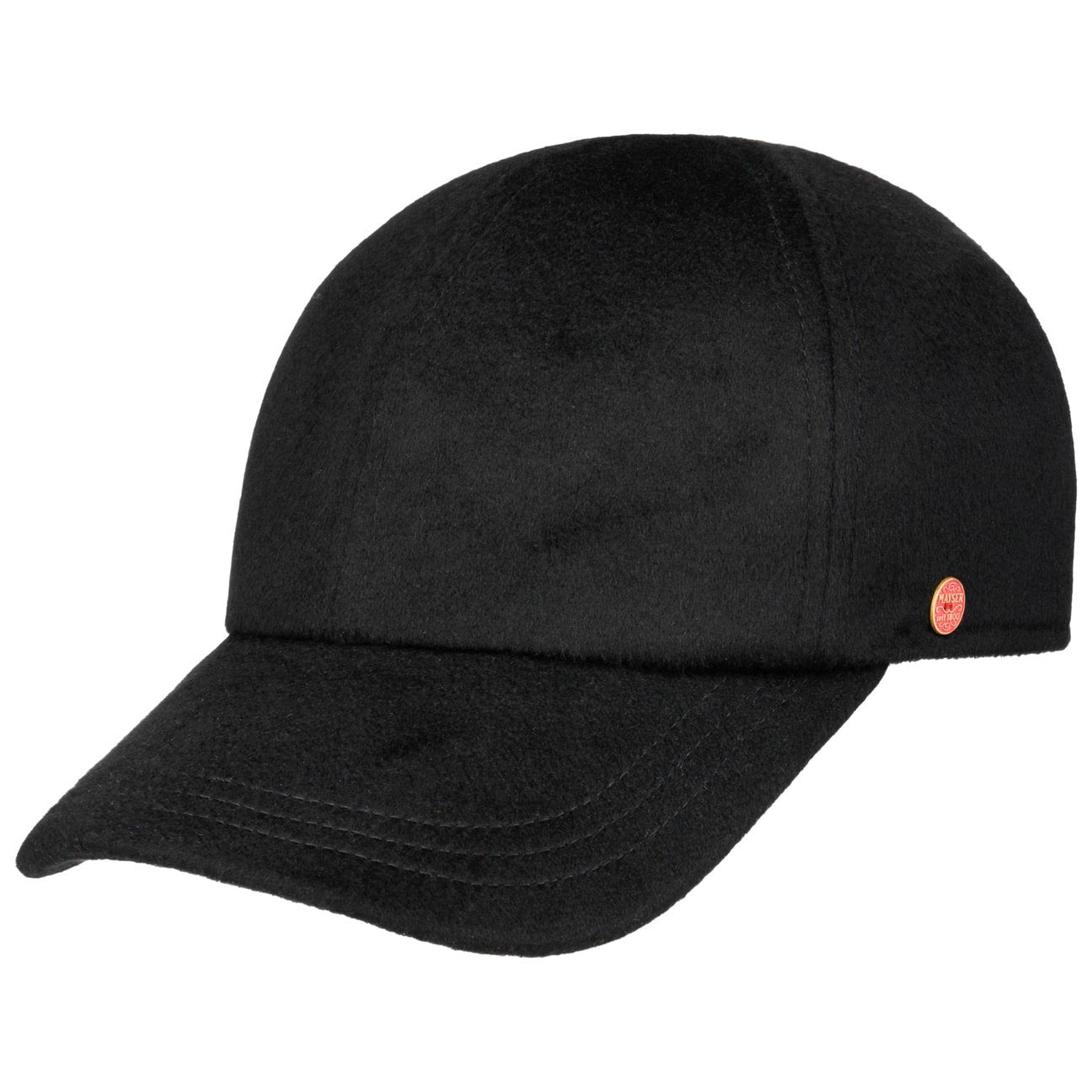 Lars Earflaps Cashmere Cap schwarz 18