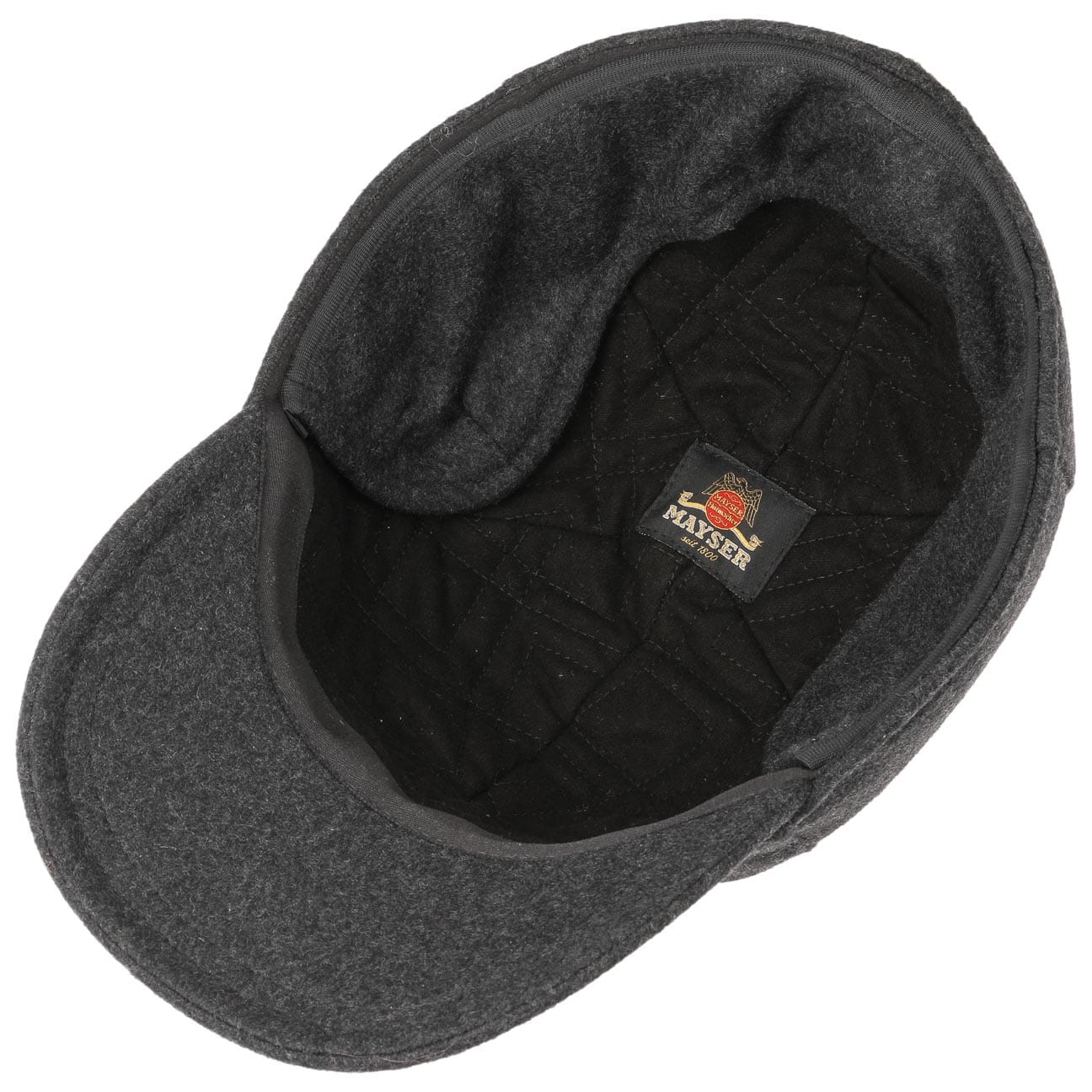 Premium Ear Warmer Baseball Cap anthrazit 5