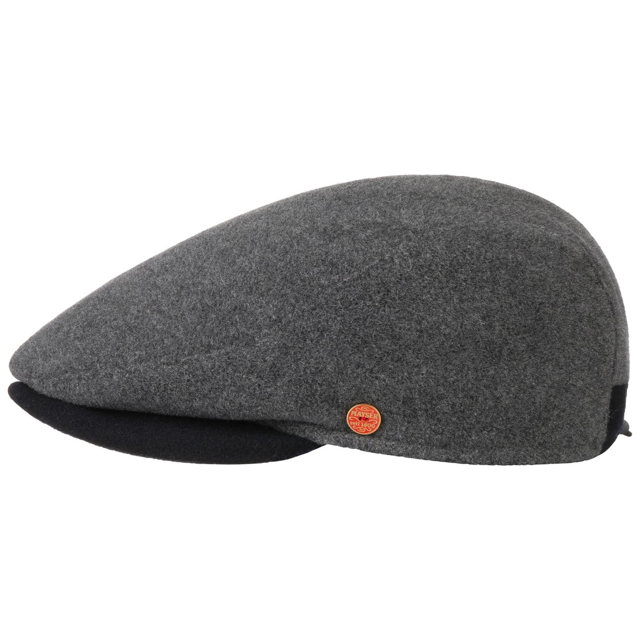 Felix öronvärmare platt mössa grau 15