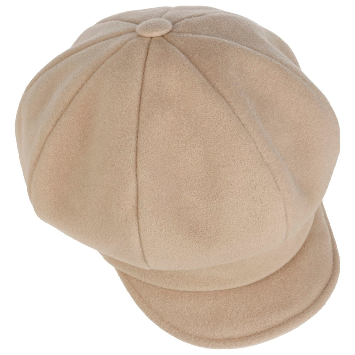 Kvinnors tidningsmössa beige 19