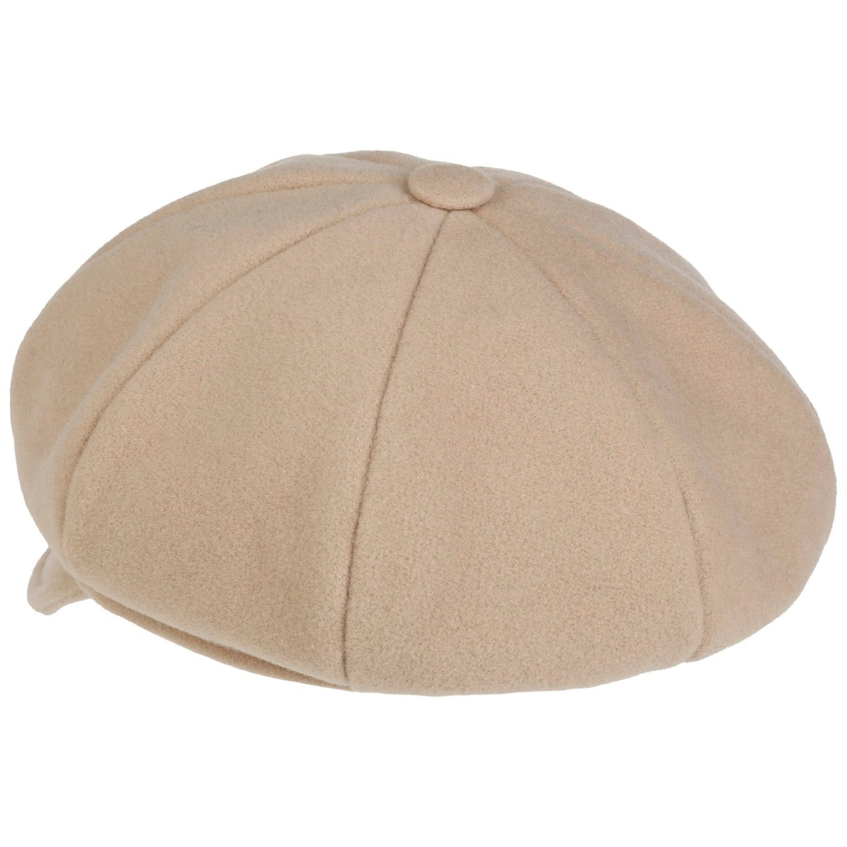Kvinnors tidningsmössa beige 21