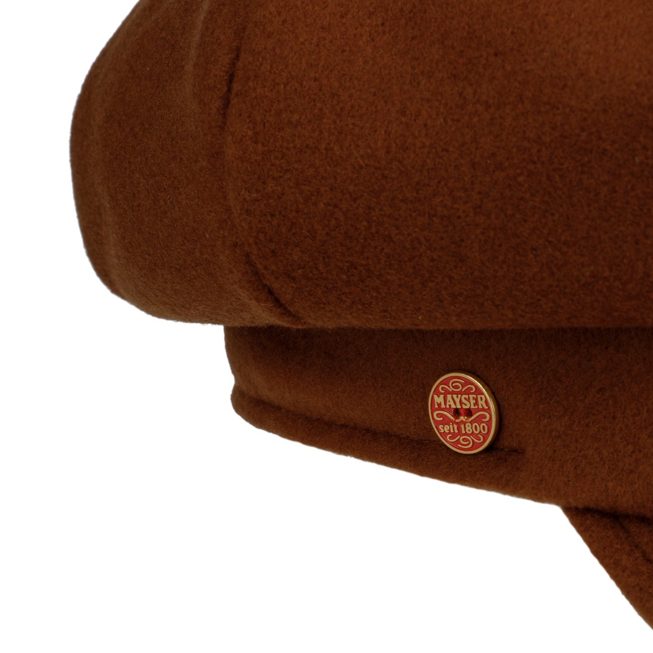 Women's Newsboy Cap hellbraun 45
