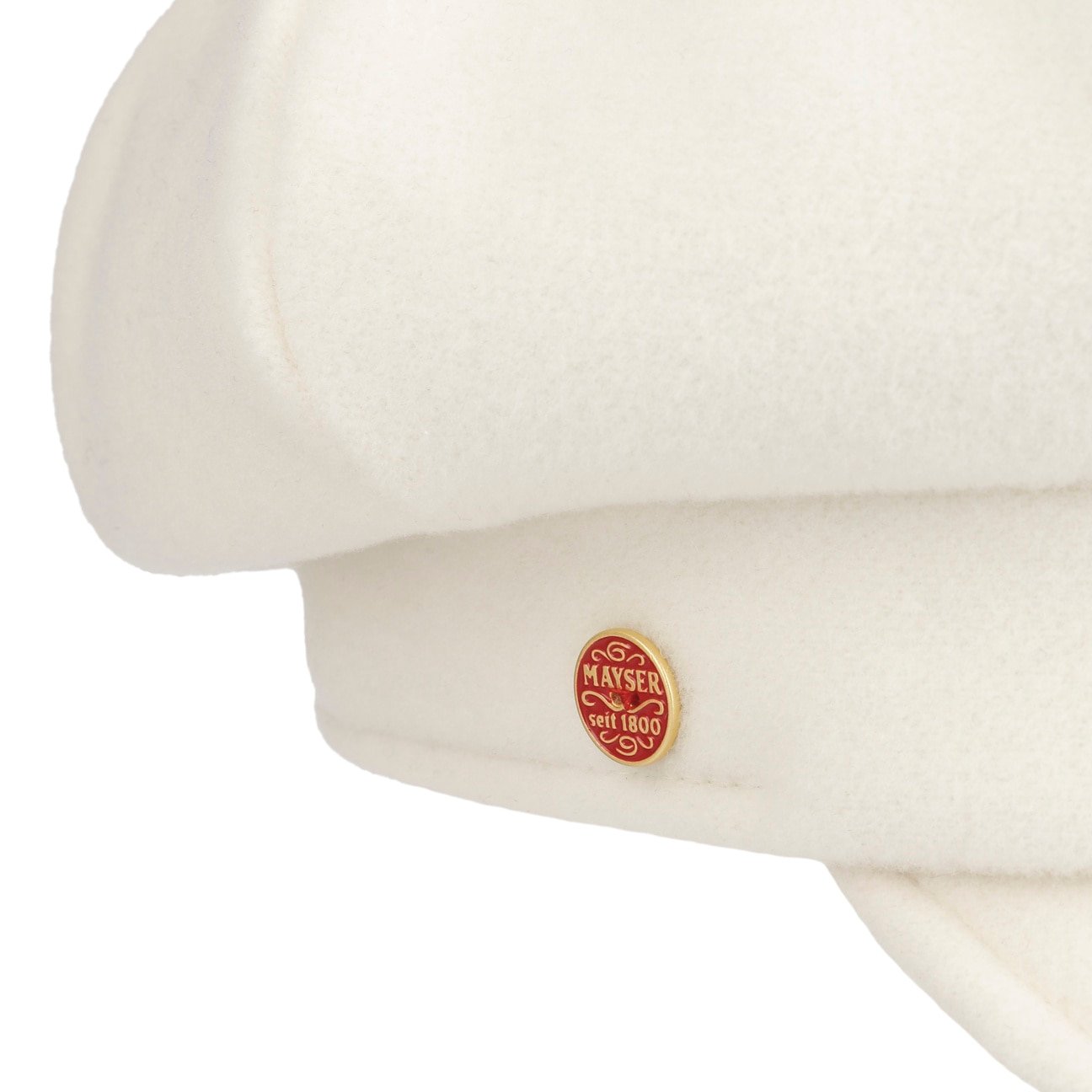 Women's Newsboy Cap cremeweiß 25