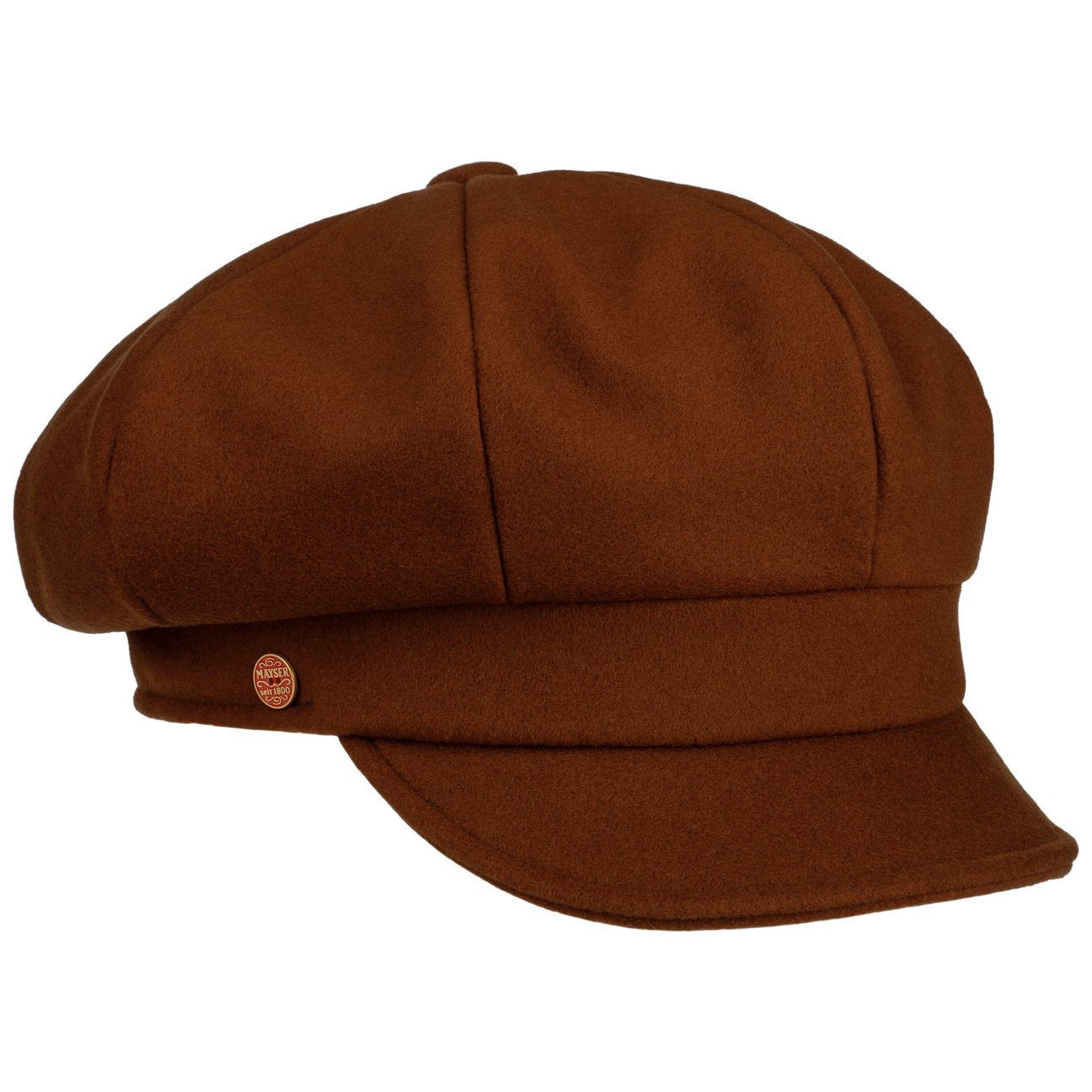 Women's Newsboy Cap hellbraun 41