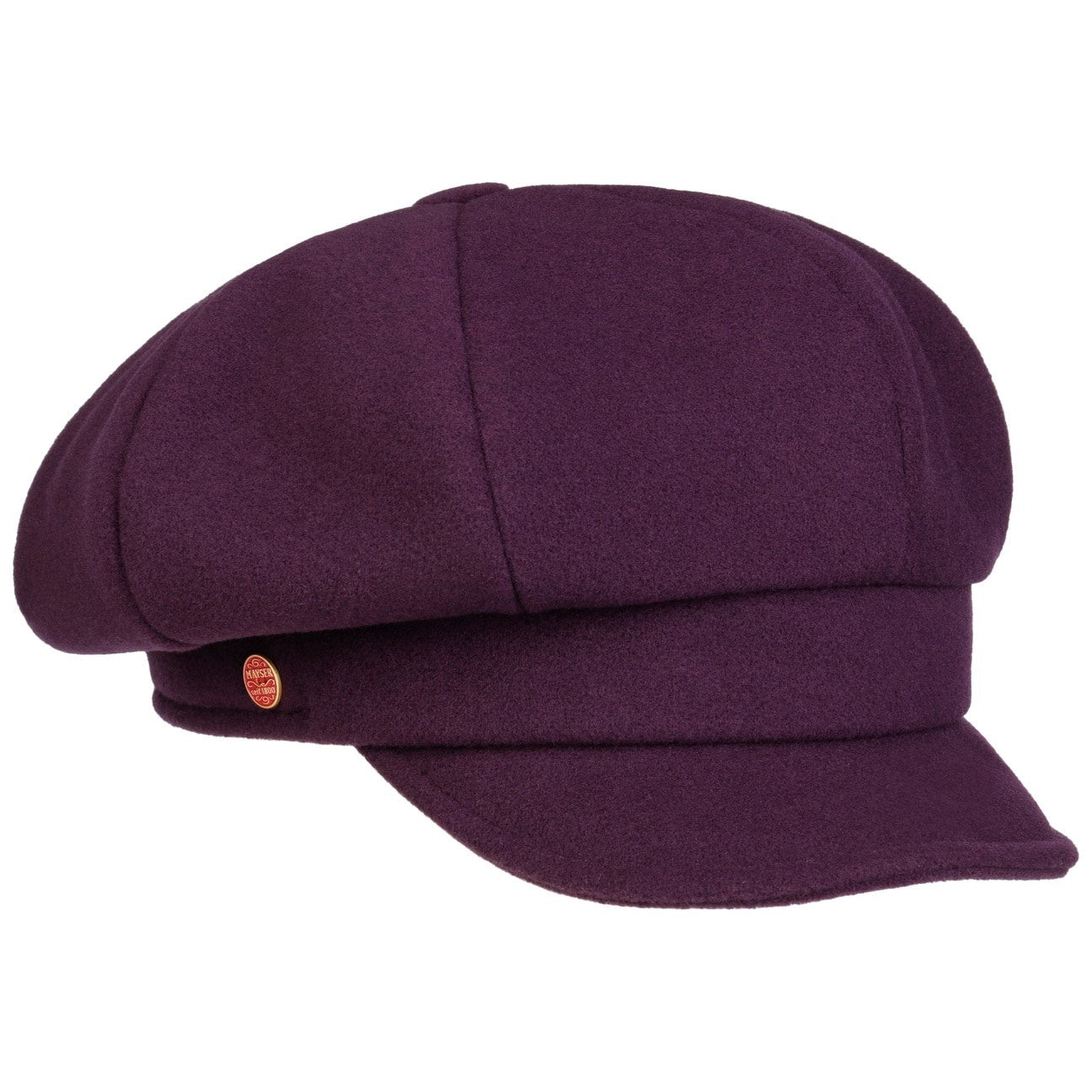 Women's Newsboy Cap pflaume 46
