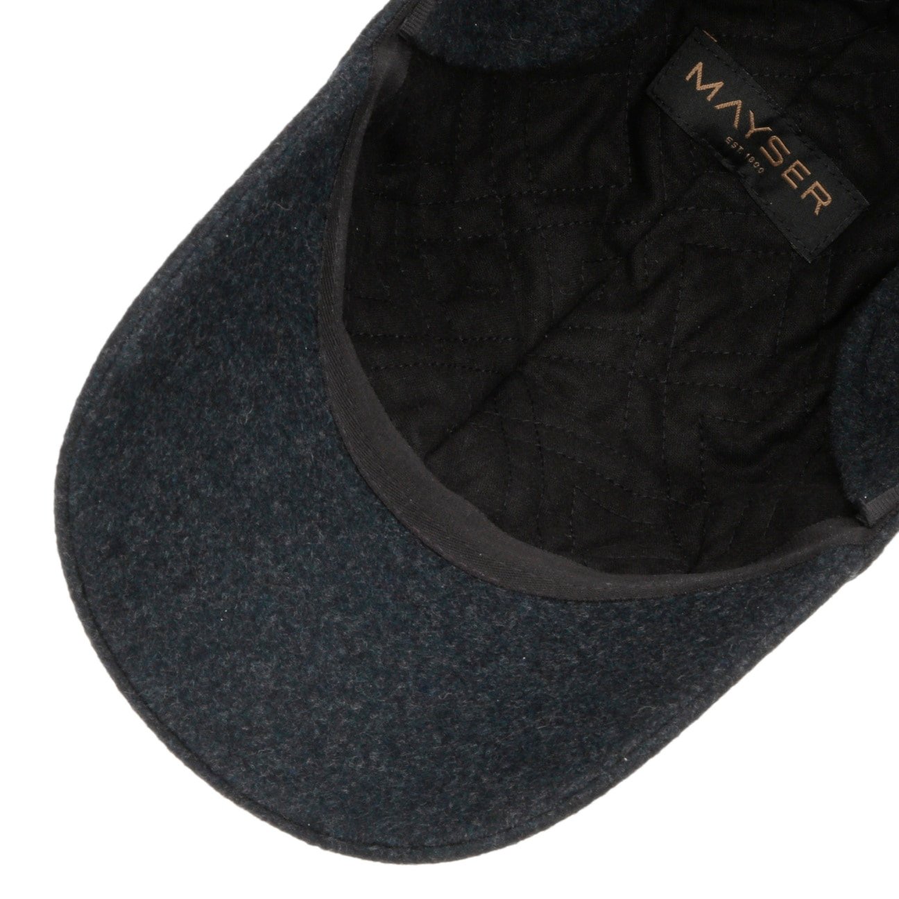 Tino Sympatex Ohrenklappen Cap blau-meliert 33