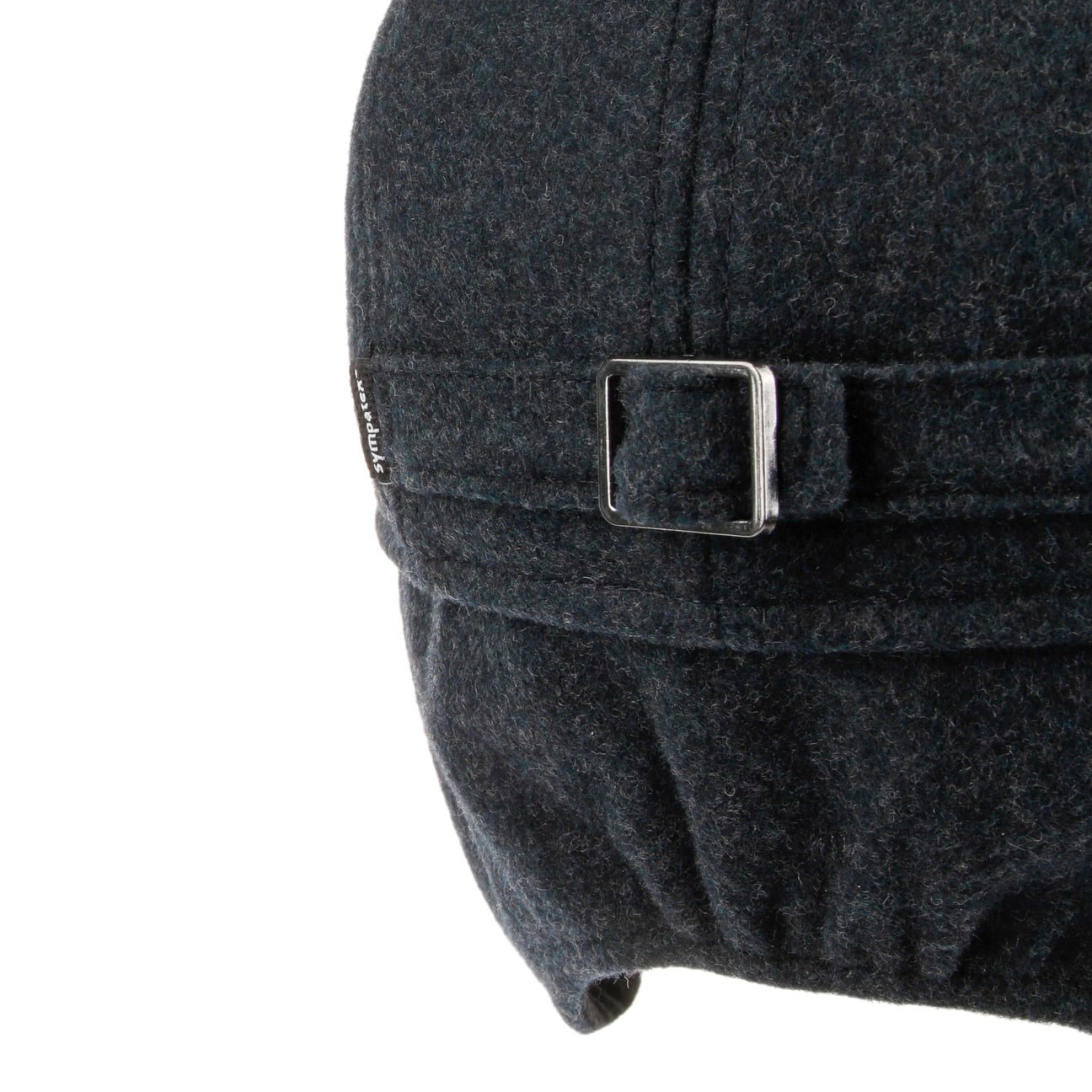 Tino Sympatex Ohrenklappen Cap blau-meliert 34