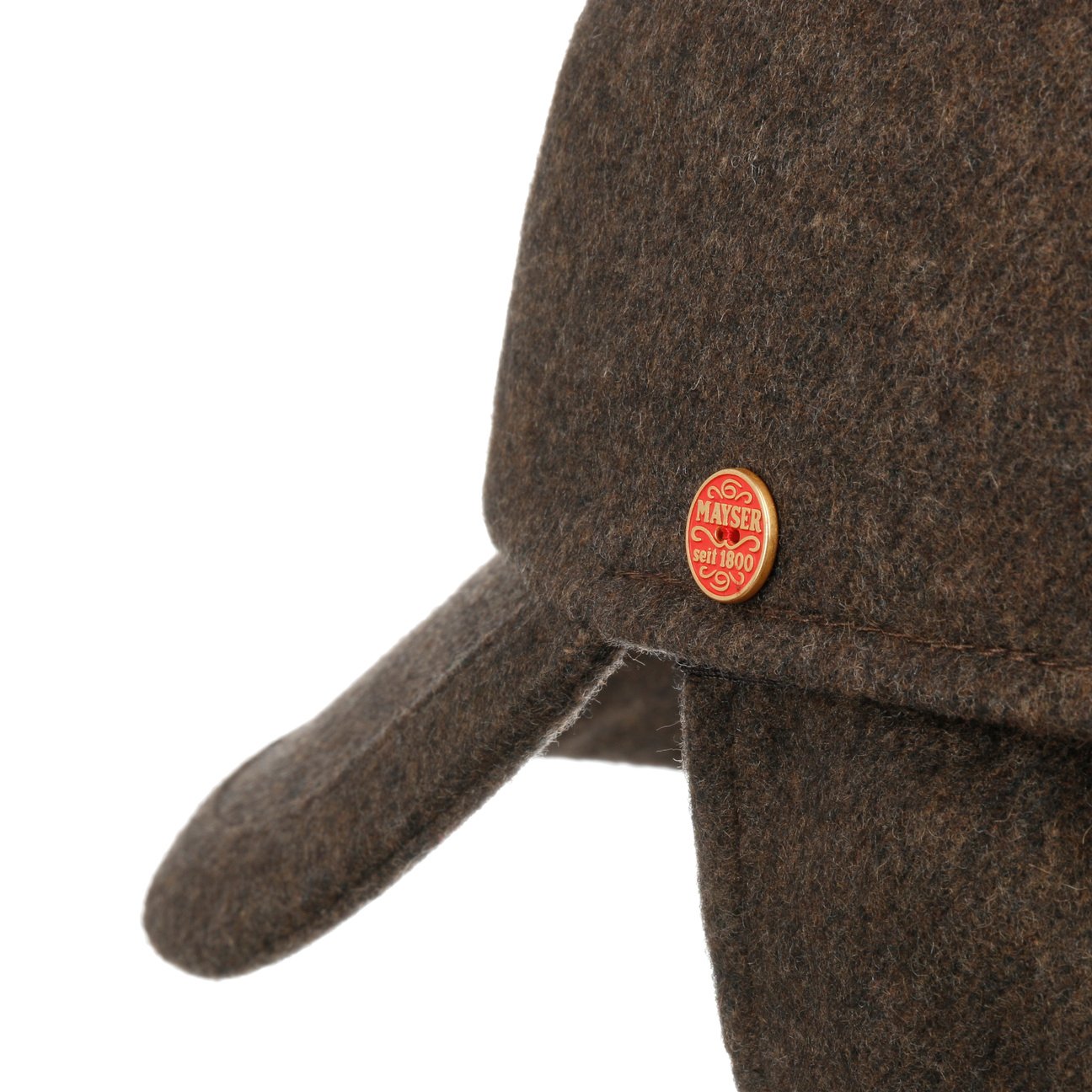 Tino Sympatex Ohrenklappen Cap braun 29