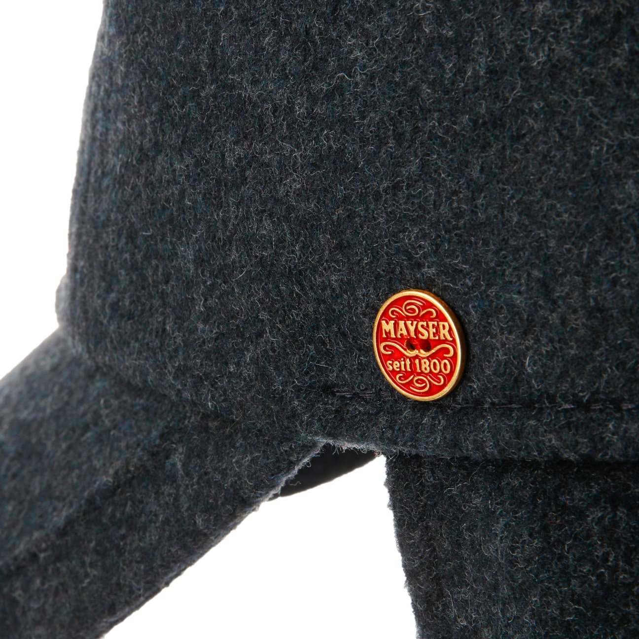 Tino Sympatex Ohrenklappen Cap blau-meliert 35