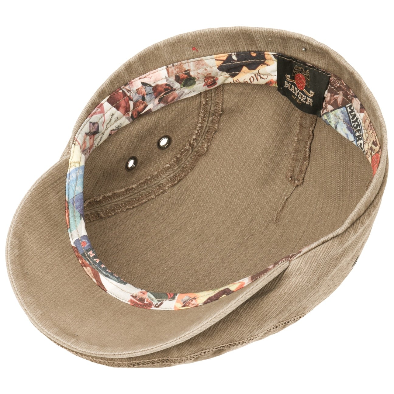 Franky Sun Protect platt keps beige 4