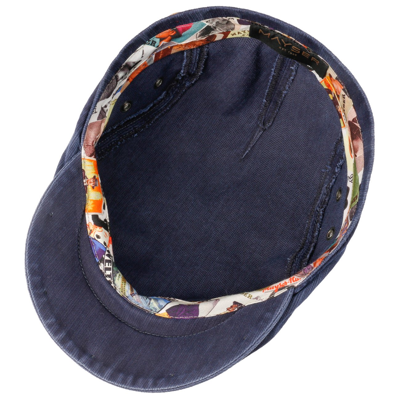 Franky Sun Protect platt keps dunkelblau 20