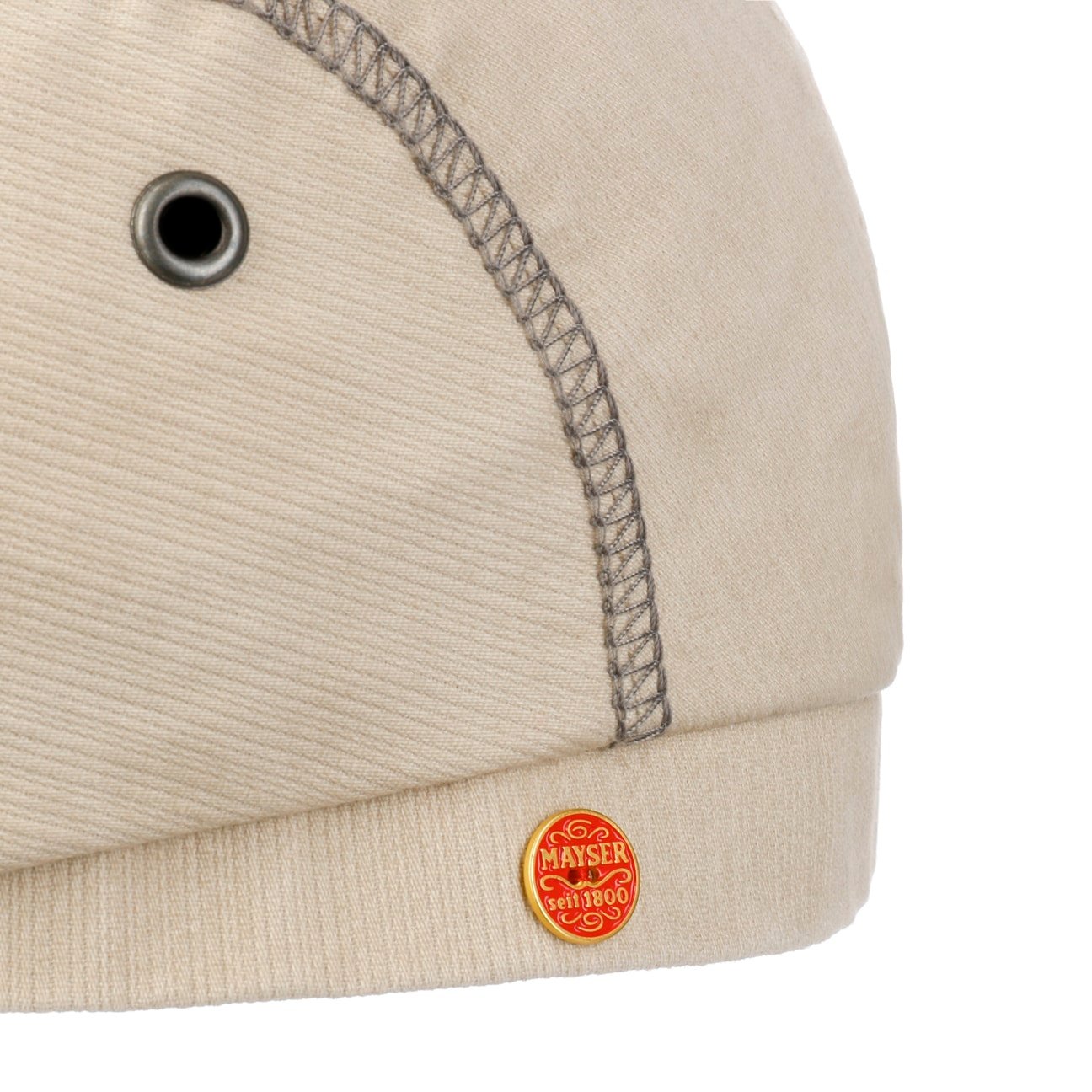 Franky Sun Protect platt keps hellgrau 28