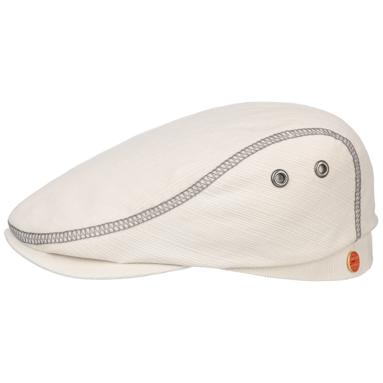 Franky Sun Protect platt keps cremeweiß 12