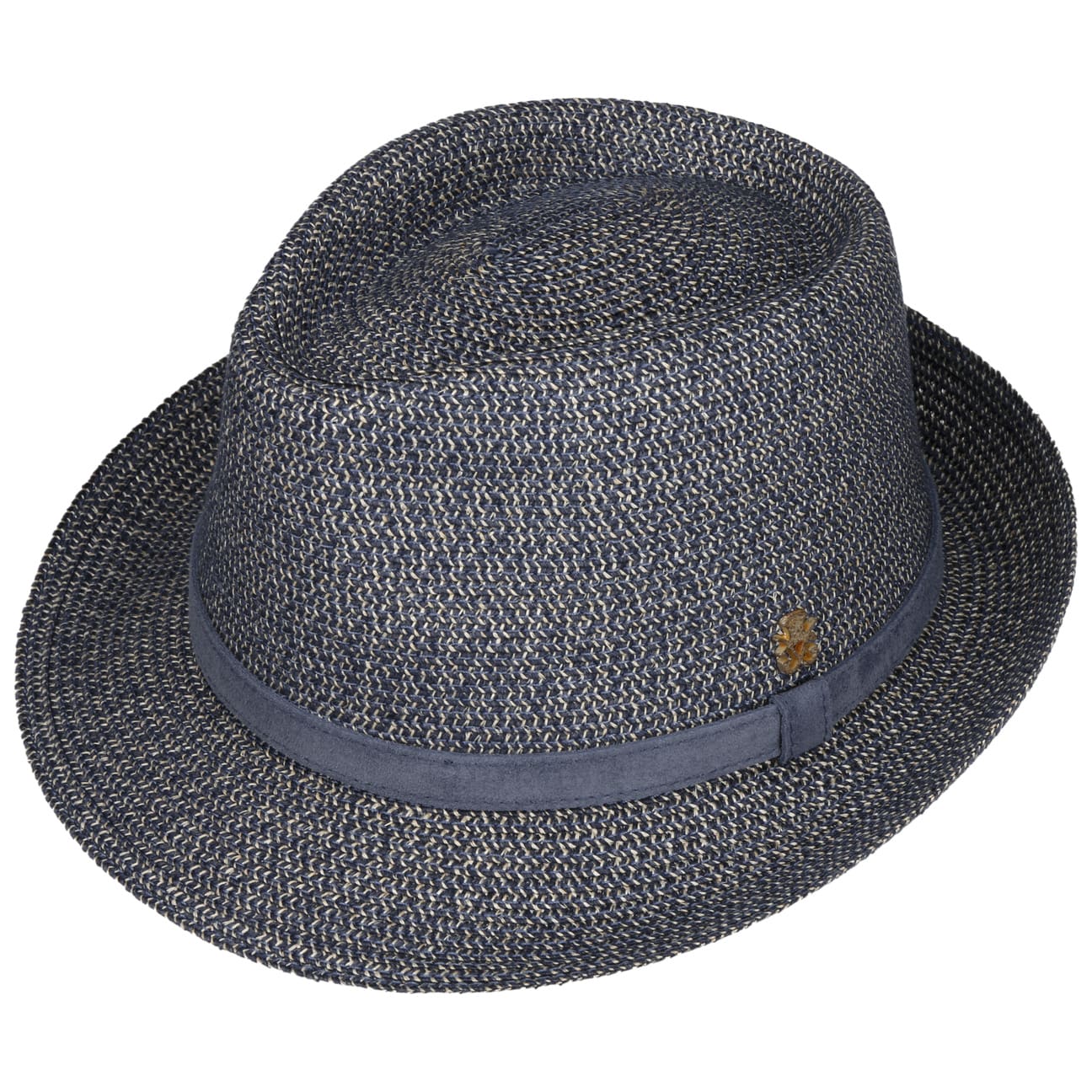 Hemp-Linen Trilby Hat Zechbauer blau 4