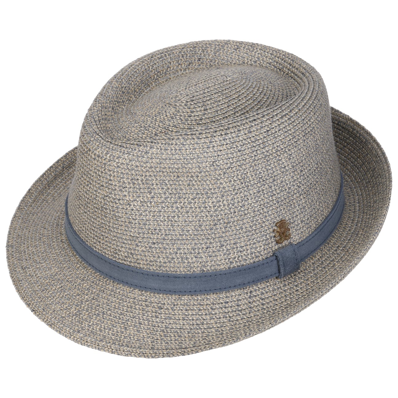 Hemp-Linen Trilby Hat Zechbauer hellblau 14