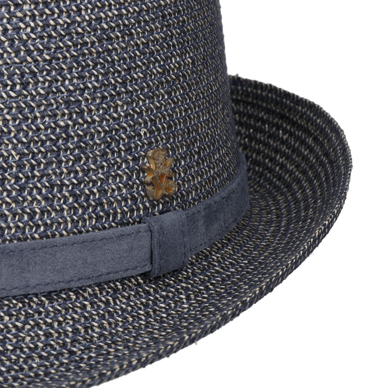 Hemp-Linen Trilby Hat Zechbauer blau 6