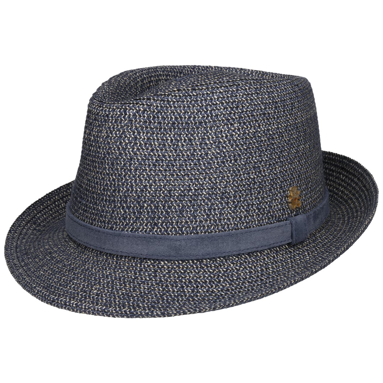 Hemp-Linen Trilby Hat Zechbauer blau 3