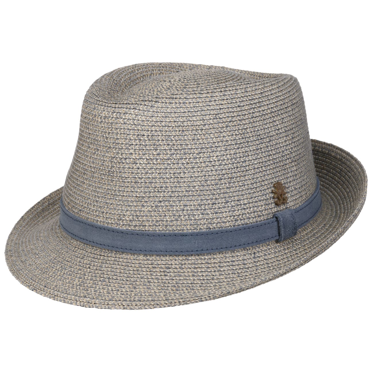 Hemp-Linen Trilby Hat Zechbauer hellblau 13
