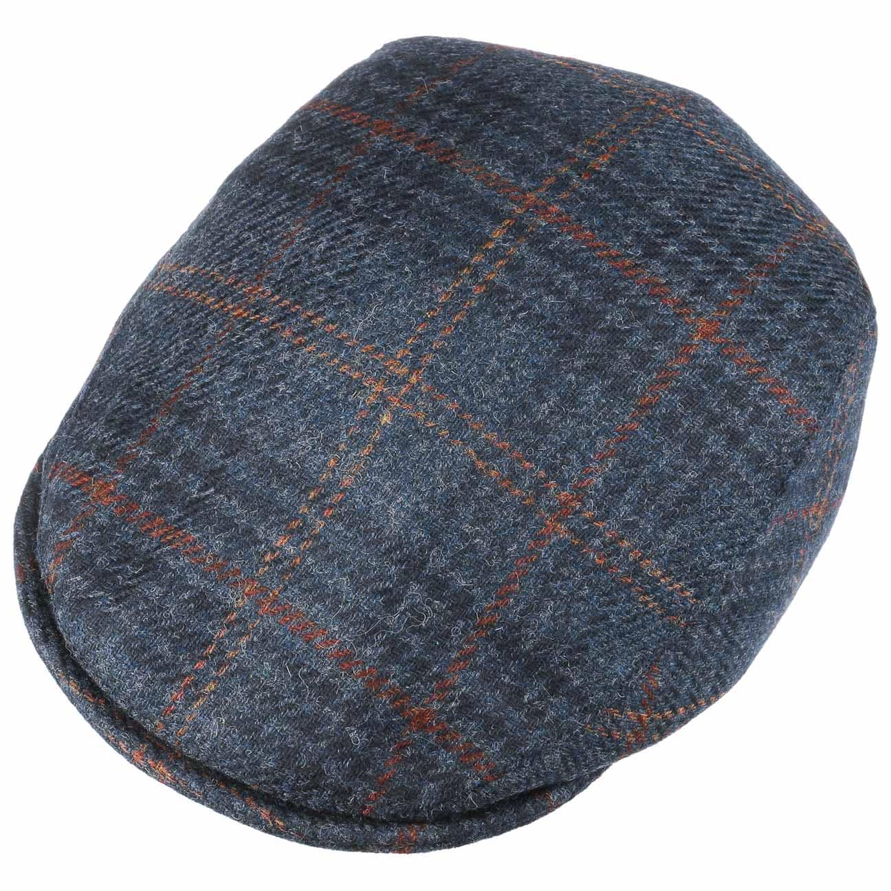 Frankie Soft Shetland Wool Flat Cap dunkelblau 2