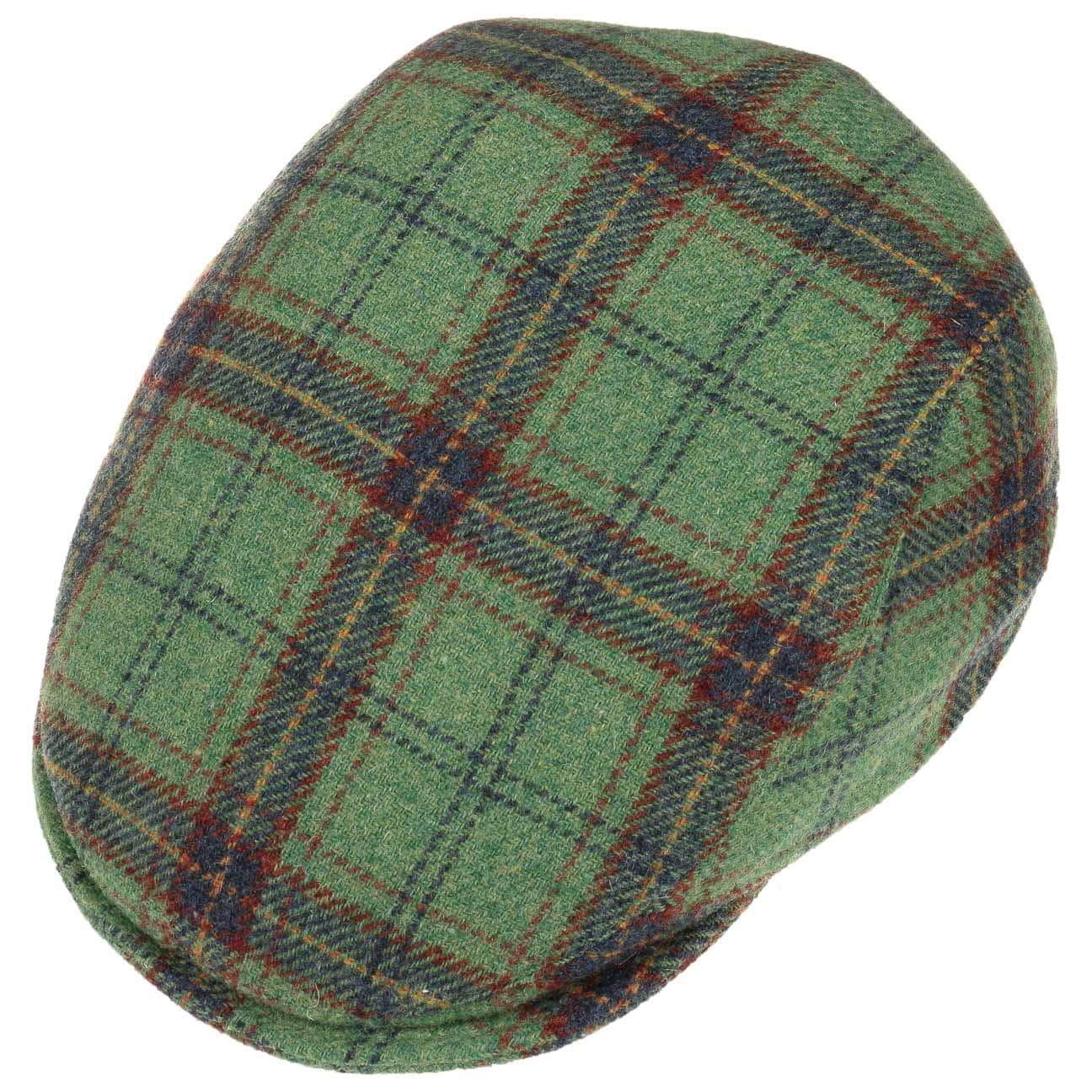 Frankie Soft Shetland Wool Flat Cap grün 6
