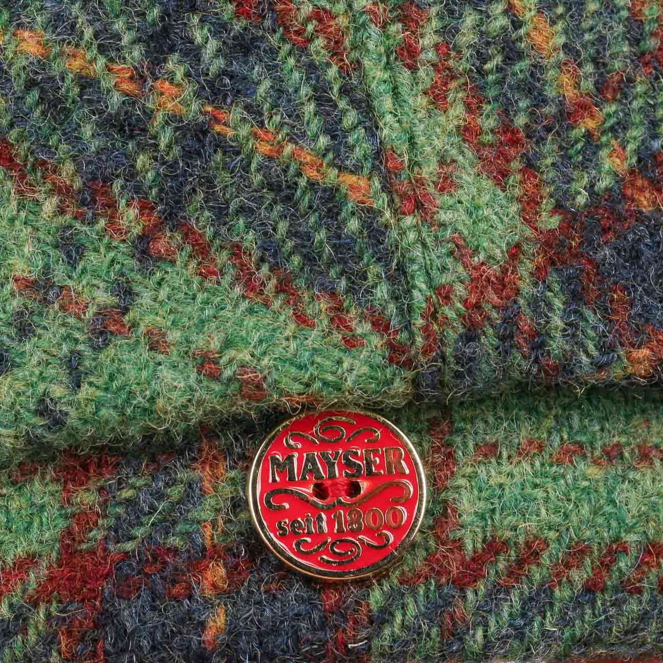 Frankie Soft Shetland Wool Flat Cap grün 8